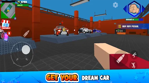 Gameplay screenshot 4 from Gangs Wars: Pixel Shooter RP - Action game